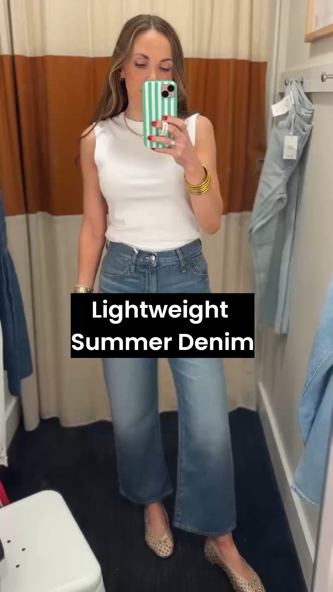 @Madewell nailed it with their Airy Denim! My favorite Madewell cut now comes in a lighter weighed denim, it’s so soft and breathable, get your true size.

#LTKgrwm #LTKootd