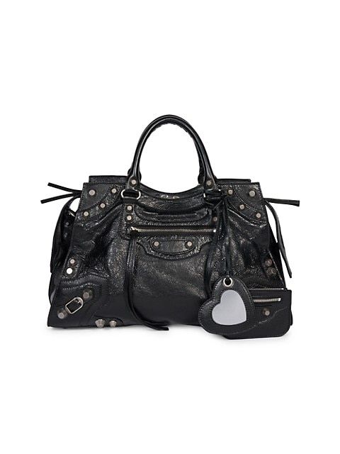 Neo Cagole City Leather Satchel | Saks Fifth Avenue