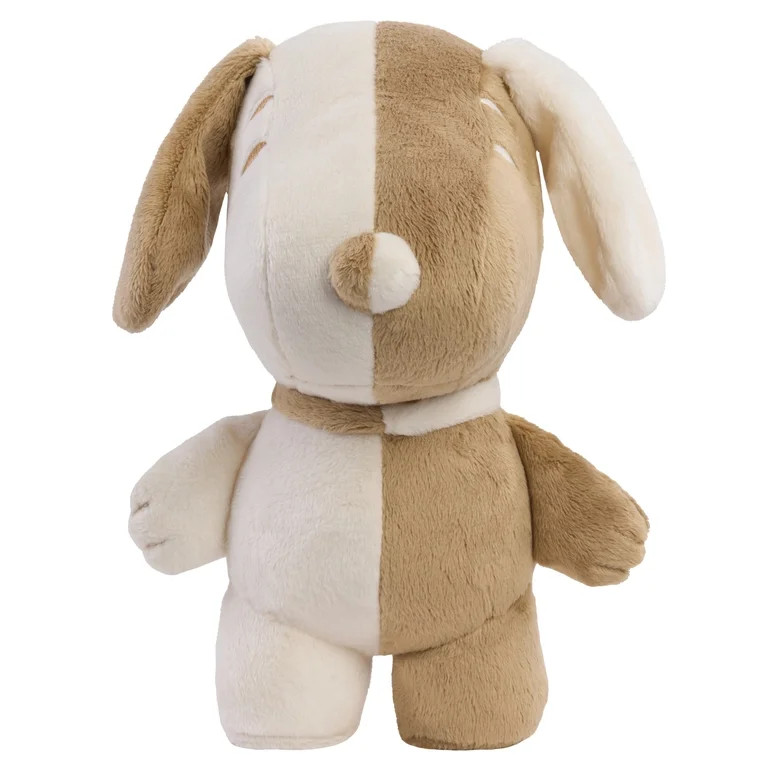 HAPPY HAUL Peanuts Snoopy Remix’d Medium Plush, Two-Toned Patterned Fabric Collectible, 8.5 in ... | Walmart (US)