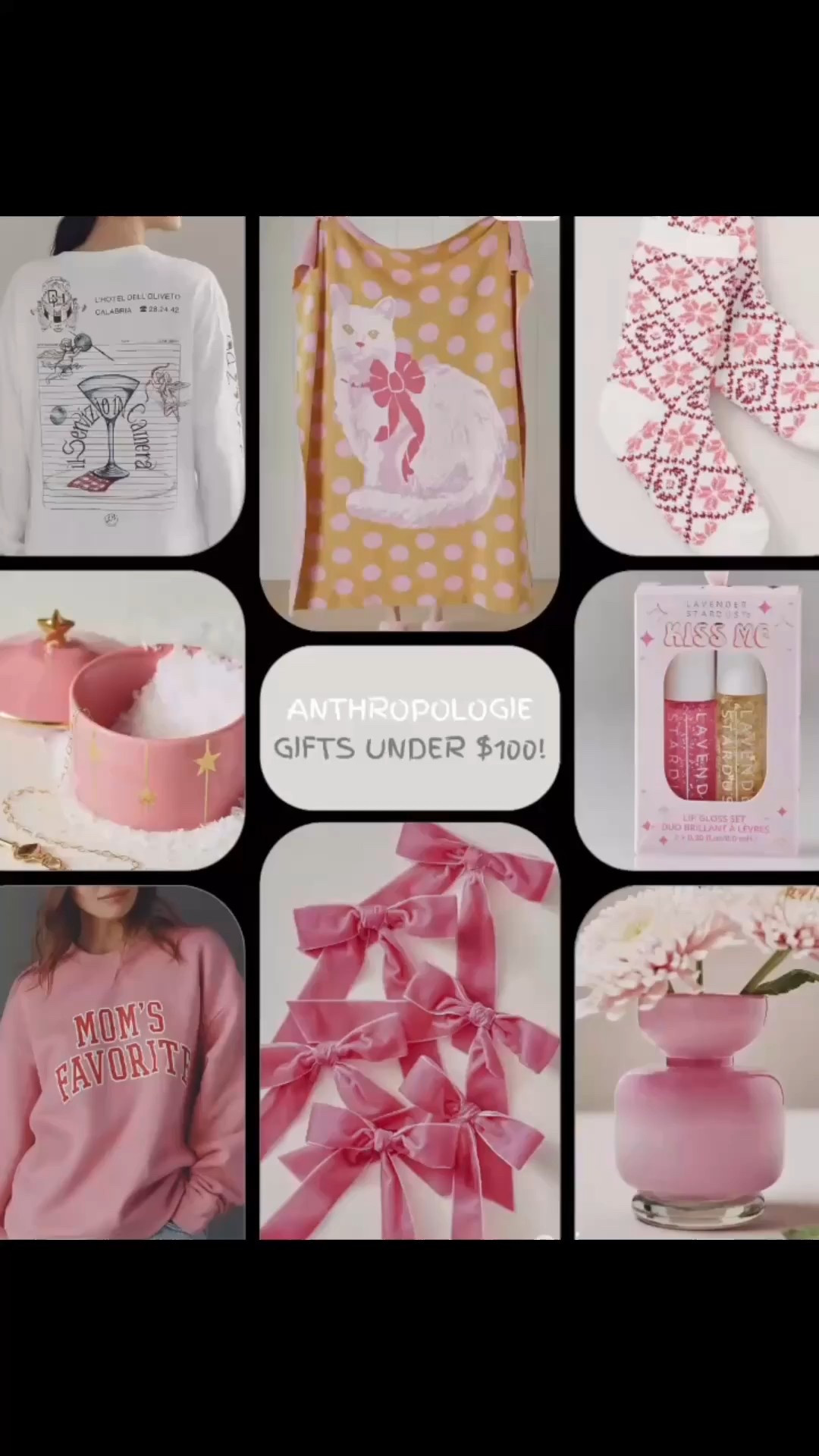 Anthro Gift Guide under $100! 
Gifts for her
Gifts for mom
Gifts for fiends 

#LTKGiftGuide #LTKFindsUnder100 #LTKHoliday