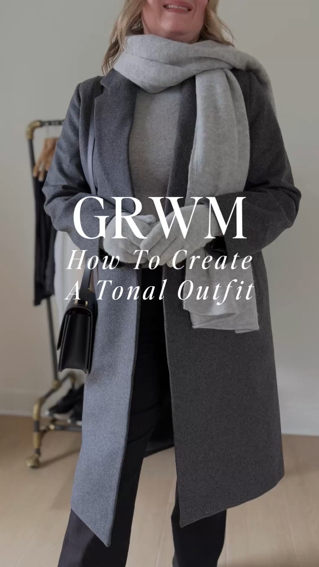 Get ready with me as I put together a tonal outfit in cool tones 🩶 Outfit pieces include a sweater, jeans, wool coat, chelsea boots, cashmere scarf and gloves  ✔️See the blog post for the tutorial of 5 steps to create a tonal outfit!

How to create a tonal outfit:
1. Choose ONE Color Family
2. Use Light–Medium–Dark Contrast
3. Mix Textures
4. Keep the Undertone Consistent
5. Add Subtle Contrast with Accessories

Midsize, Size 12, Over 50 style, over 40 fashion, fashion over 40, fashion over 50, how to style, winter outfit, elevated casual outfit

#jcrewpartner #ad #stylehacks #stylingtips #howtostyle