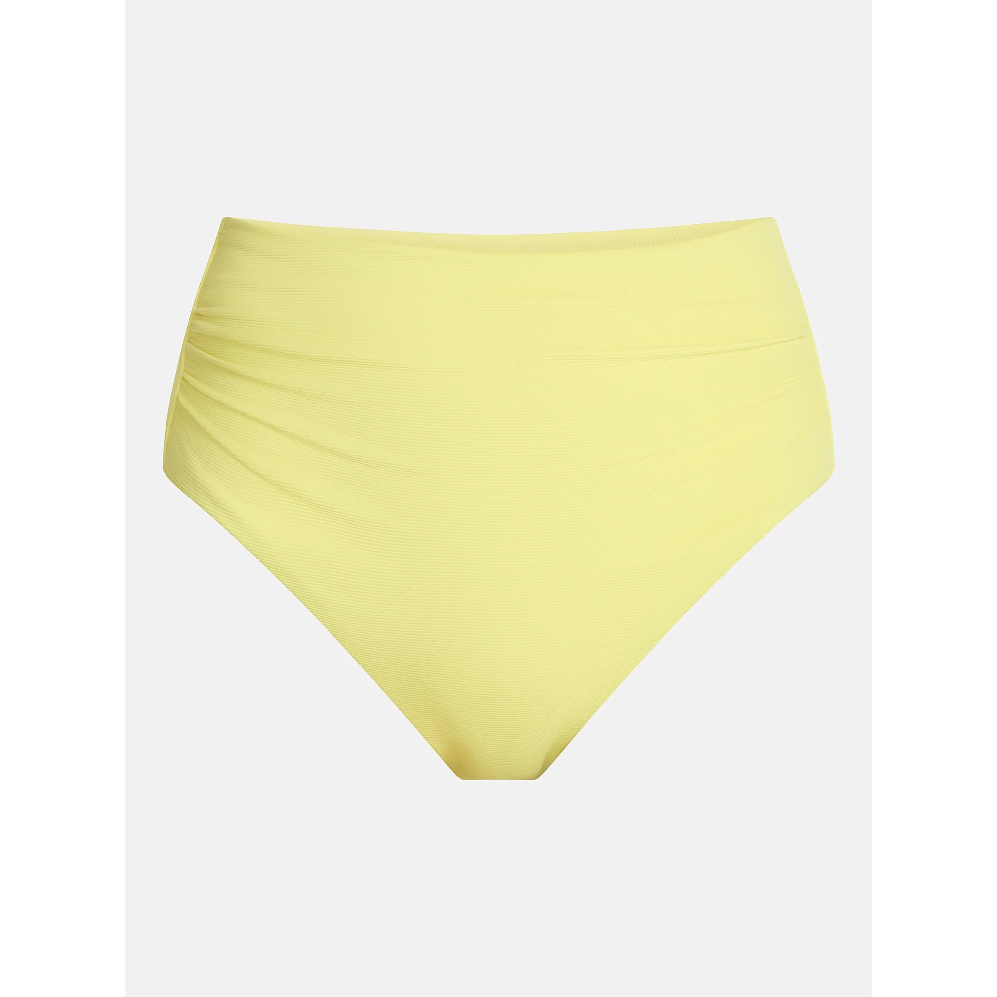 Time and Tru Women's and Women's Plus Ribbed High Waisted Bikini Bottoms, Sizes XS-3X | Walmart (US)