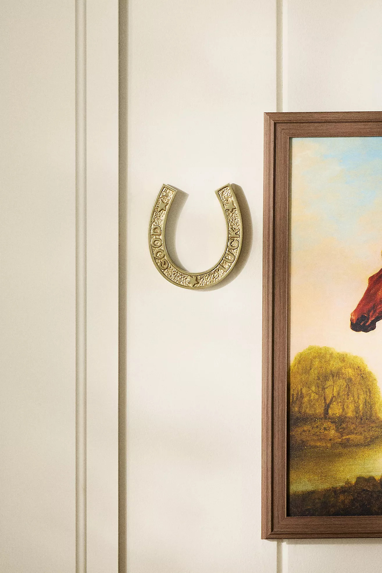 Good Luck Horse Shoe Gallery Wall Charm | Anthropologie (US)