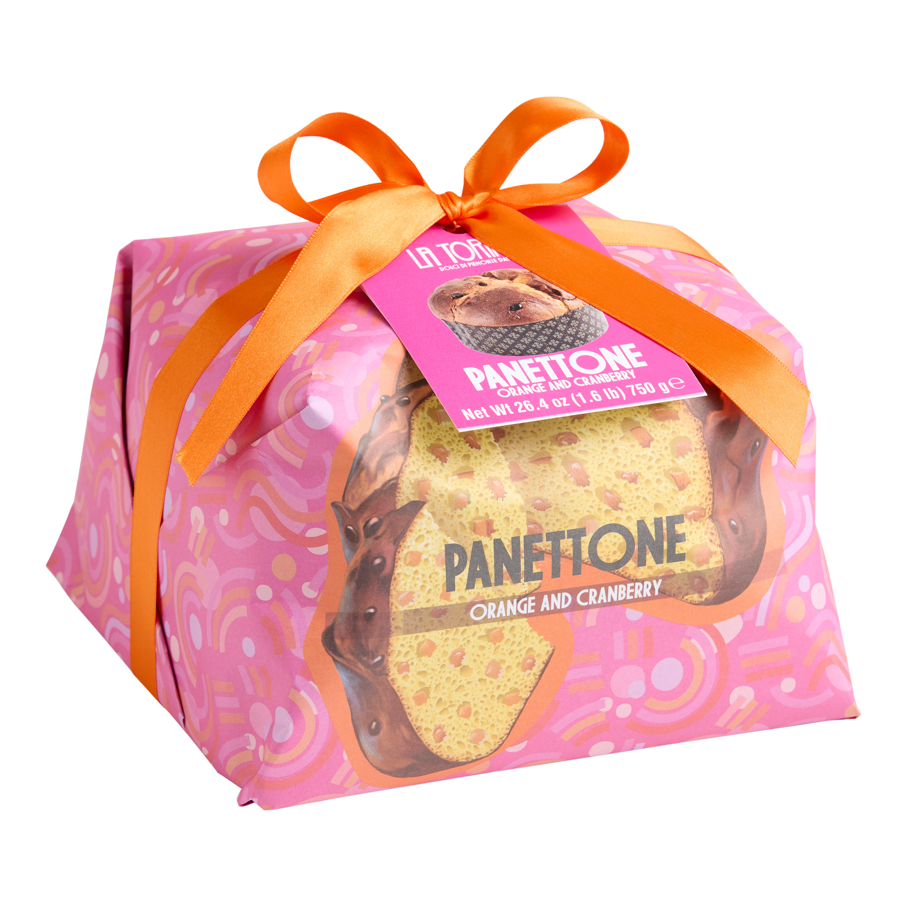 La Torinese Orange and Cranberry Panettone | World Market