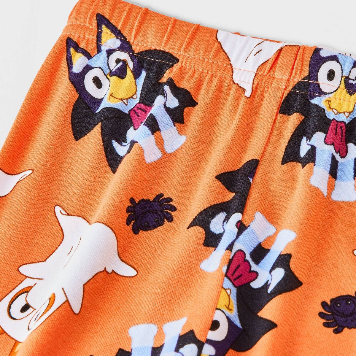 Toddler Boys' 2pc Bluey Long Sleeve Halloween Viscose Snug Fit Pajama Set - Orange | Target