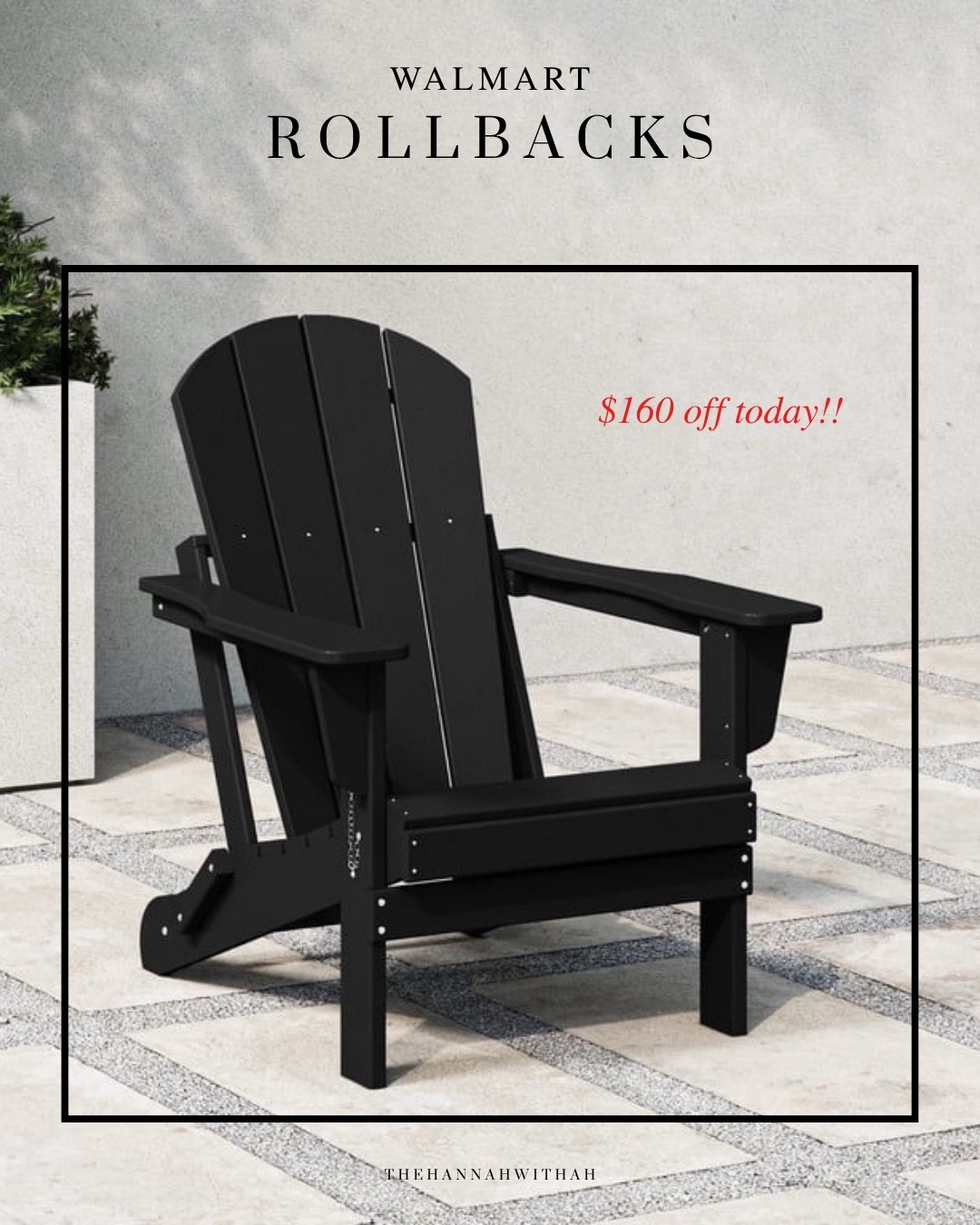If you’ve been eyeing a new Adirondack chair for your patio, this Walmart flash sale is for you!

#LTKHome #LTKSeasonal