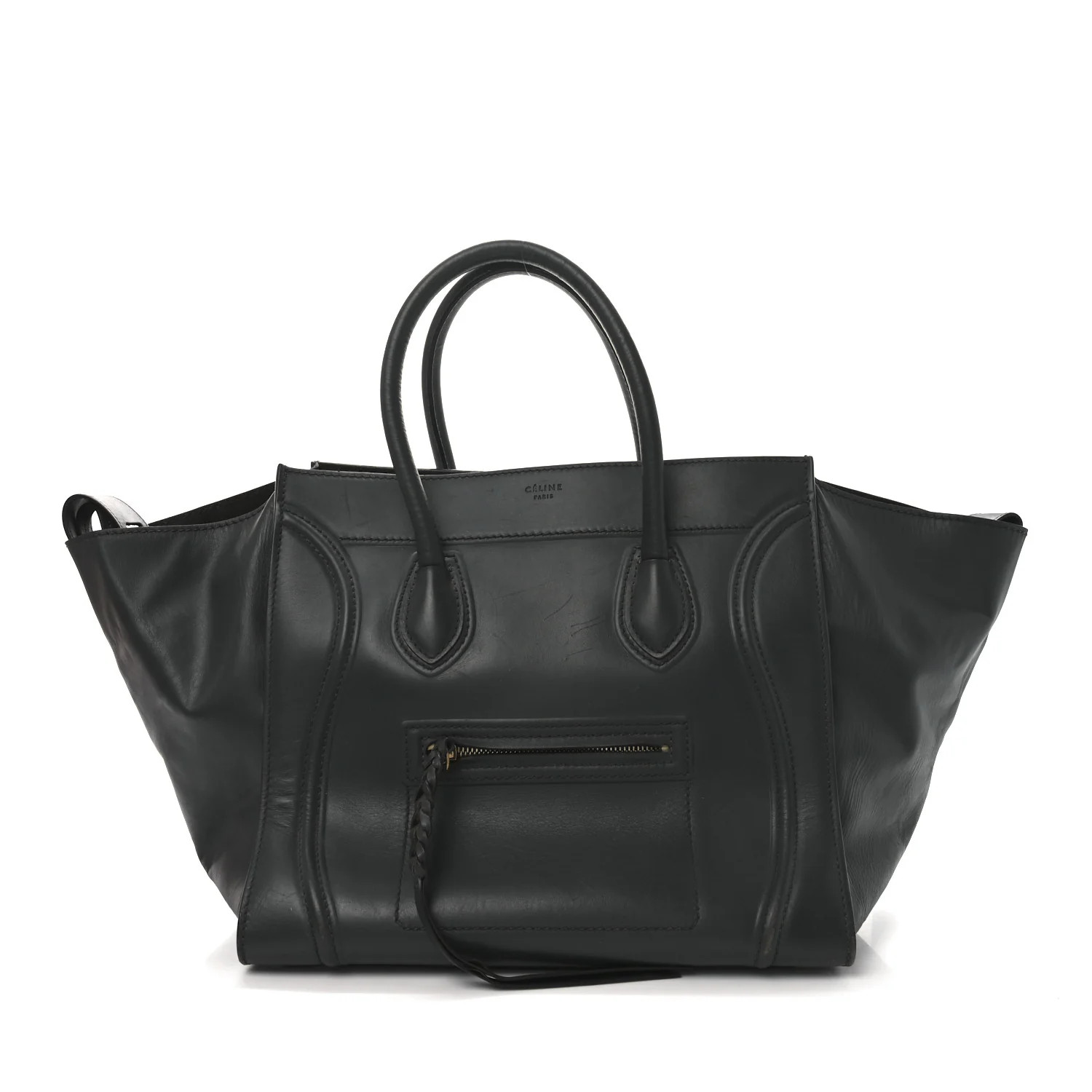 Supple Calfskin Medium Phantom Luggage Khaki | FASHIONPHILE (US)