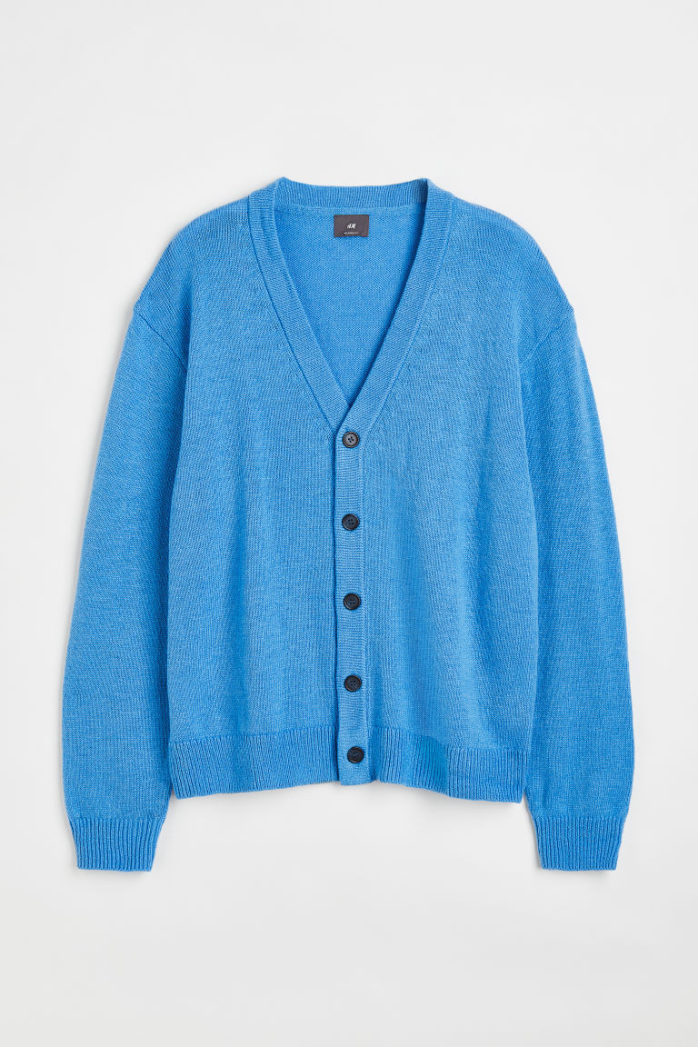 H & M - Knit Cardigan - Blue | H&M (US + CA)