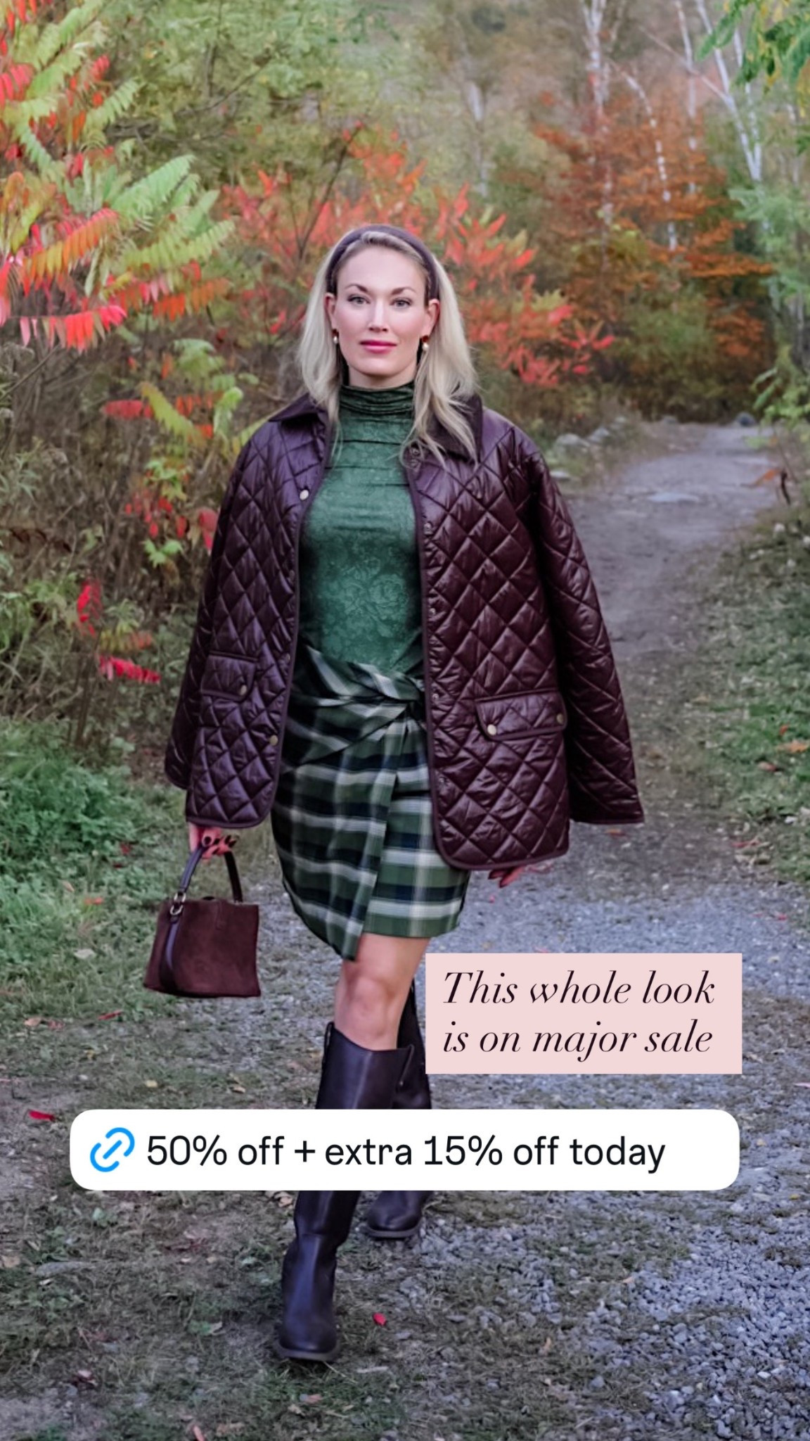 My fall outfit is 50% off + an additional 15% off 

#LTKSeasonal #LTKSaleAlert #LTKFindsUnder50