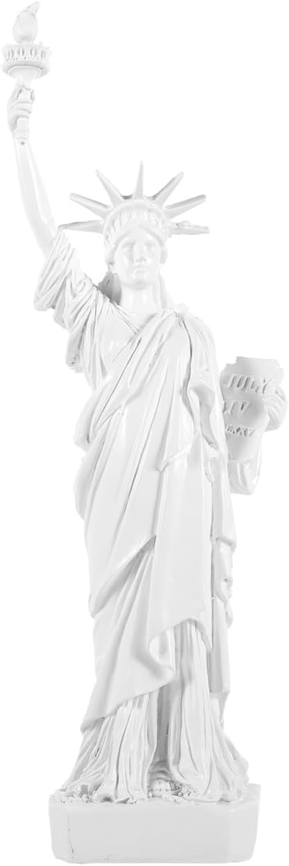 SUPVOX Mini Statue of Liberty Ornament 11.81 Inch Resin Figurine Desktop Decoration USA Home Deco... | Amazon (US)