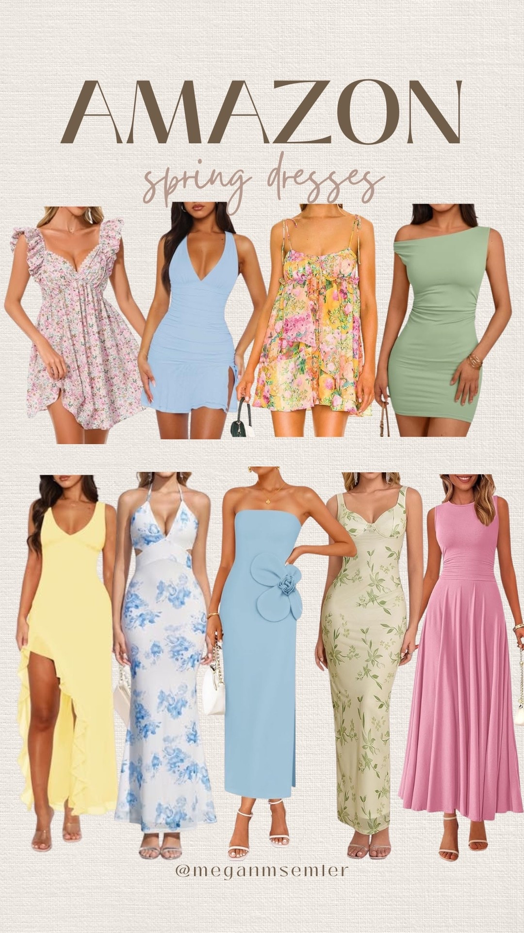 Amazon spring dresses 

#LTKootd #LTKSeasonal #LTKgrwm