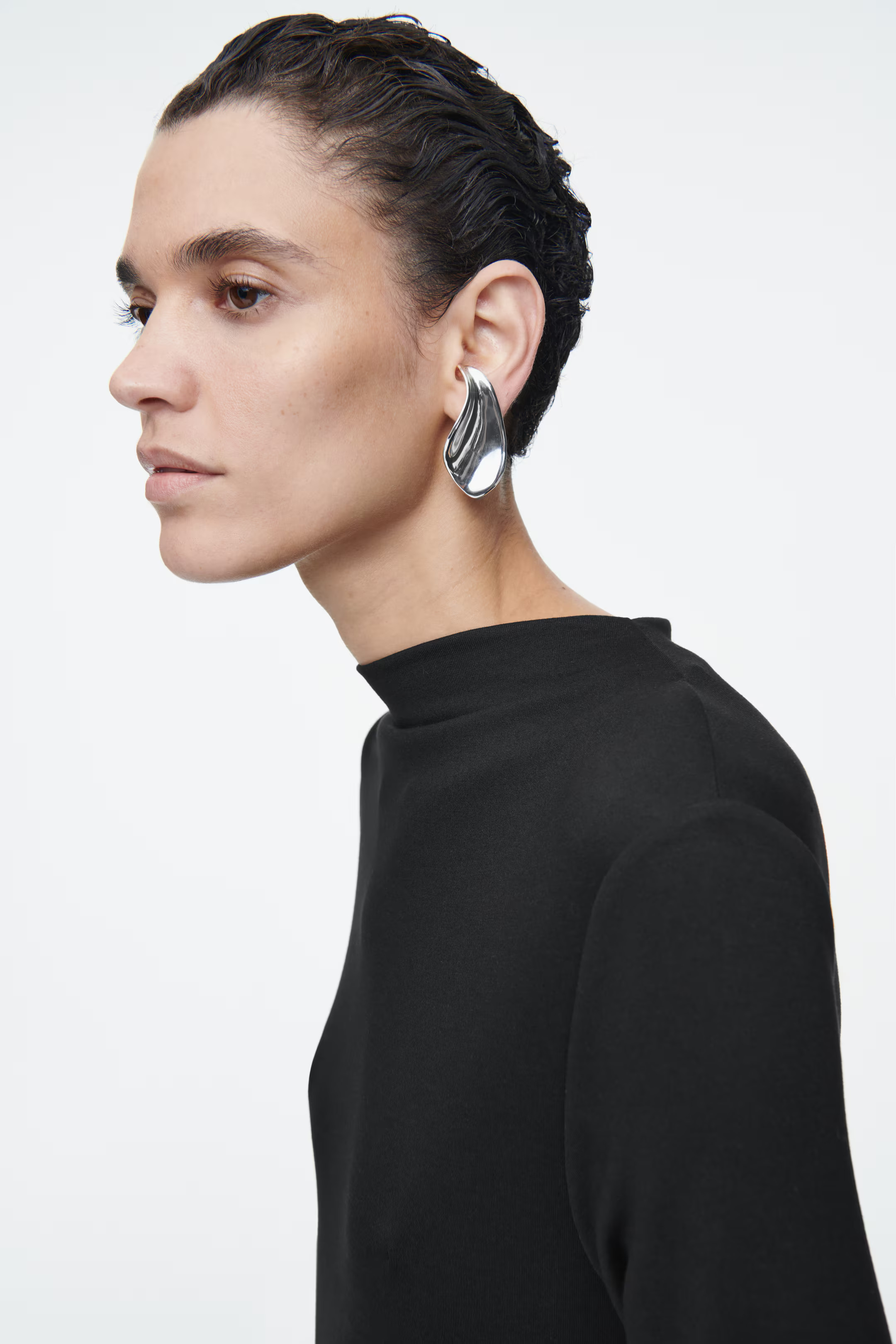 COWL-NECK LONG-SLEEVED MAXI DRESS | H&M (UK, MY, IN, SG, PH, TW, HK)