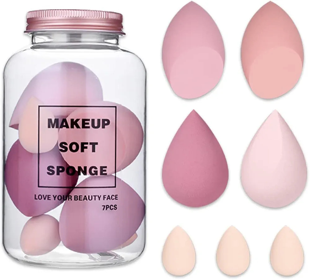 COSCANA®, 7 Pcs Makeup Sponge Set, Foundation Blending Beauty Sponge, Flawless for Liquid Powder... | Amazon (CA)