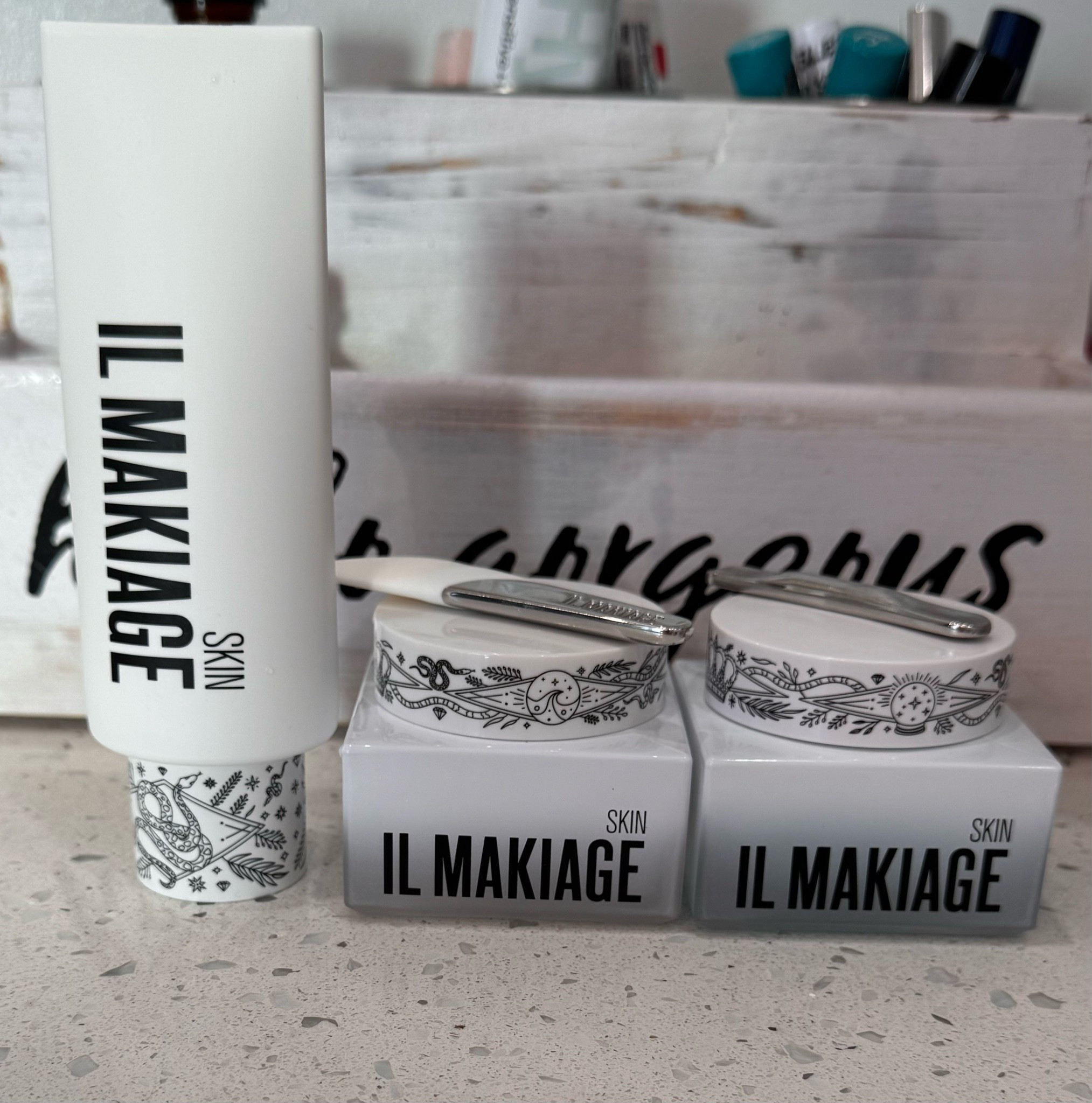 I’ve officially made the switch! 🙌🏻

I am loving this skincare from IL MAKIAGE!

✨ The Power Polish made my skin look brighter and clearer after just one use. I was seriously impressed.

✨ The Anti-Aging Collagen Boost Power Lift has been another win. I’m noticing that my fine lines and wrinkles look less noticeable, and my skin looks and feels firmer.

✨ I just recently added the High Profile Anti-Aging Firm & Smooth Neck Treatment, so I’ll need more time before I can speak to the long-term results—but so far, I’m loving what I’m seeing!

And can we talk about the applicators? The face and eye products come with their own specially designed applicators, and they’re magnetic, so they attach right to the lids. Such a small detail, but I love it! Each one is designed with that particular application in mind, too.

I’ve linked what I’m currently using, along with a few IL MAKIAGE products that are next on my list to try once I finish what I already have—like the eye cream and anti-aging serum. I also included a few other options you might want to check out depending on what your own skincare routine needs. 🛍️

I’ll keep using everything and report back, but for now…I think it’s safe to say I’ve officially made the switch. ❤️

#ILMAKIAGE #SkincareFavorites #MatureSkin #Over50Beauty #SkincareRoutine #BeautyFinds

#LTKBeauty #LTKselfcare #LTKOver40