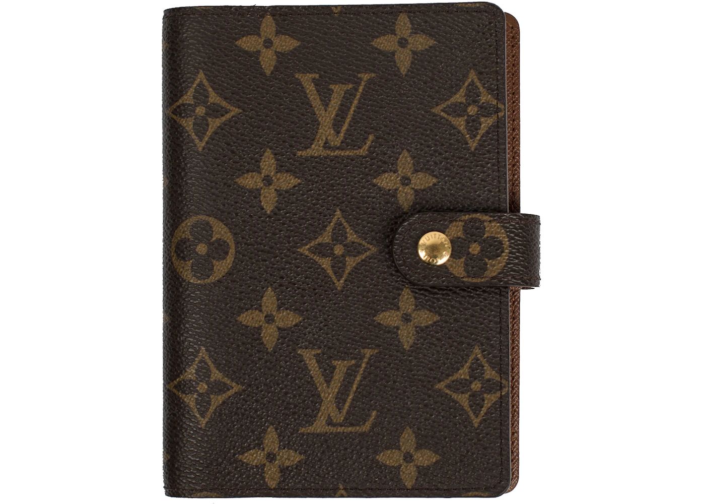 Louis Vuitton Agenda Cover Small Ring Monogram Brown | StockX
