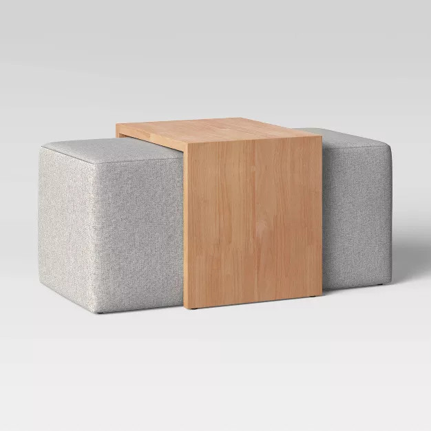 Durant Rectangular Cocktail Ottoman with Waterfall Table - Project 62™ | Target