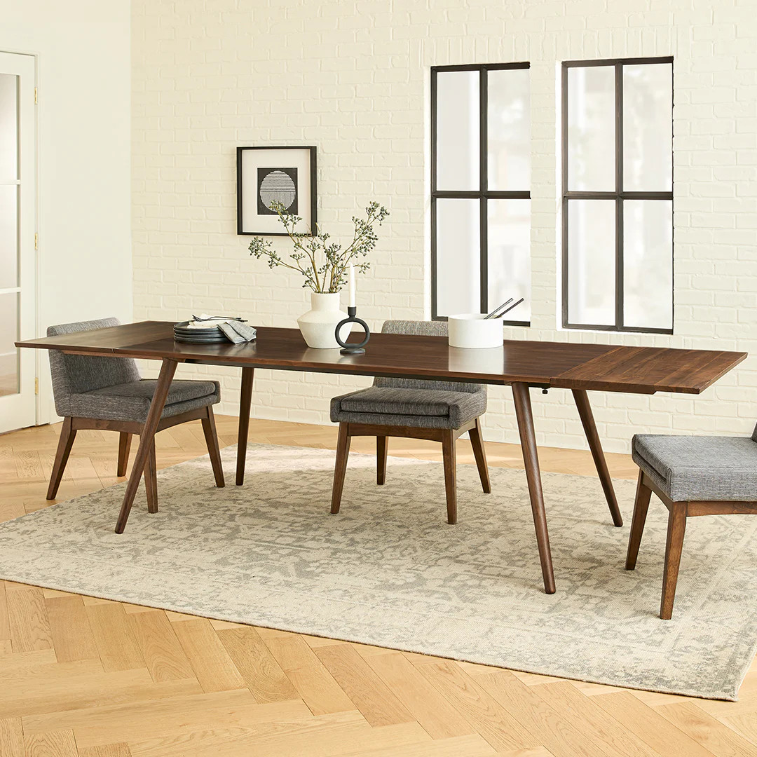 Seno 71" - 110" Extendable Dining Table - Walnut | Article