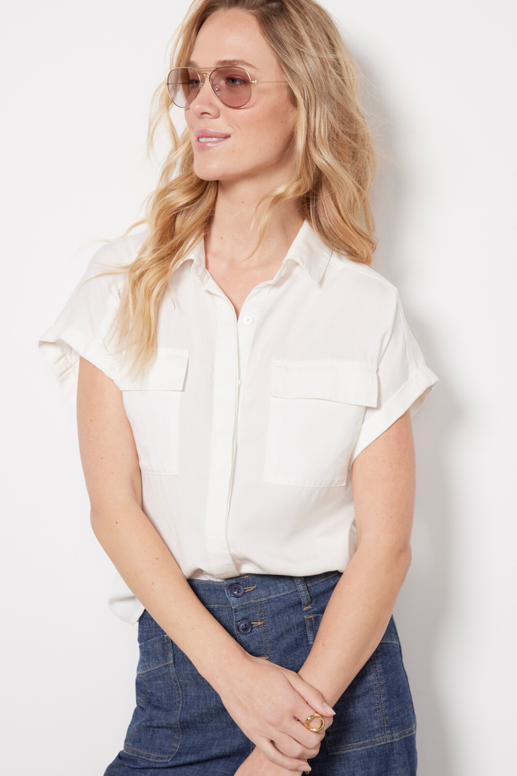Sadie Utility Shirt | Evereve