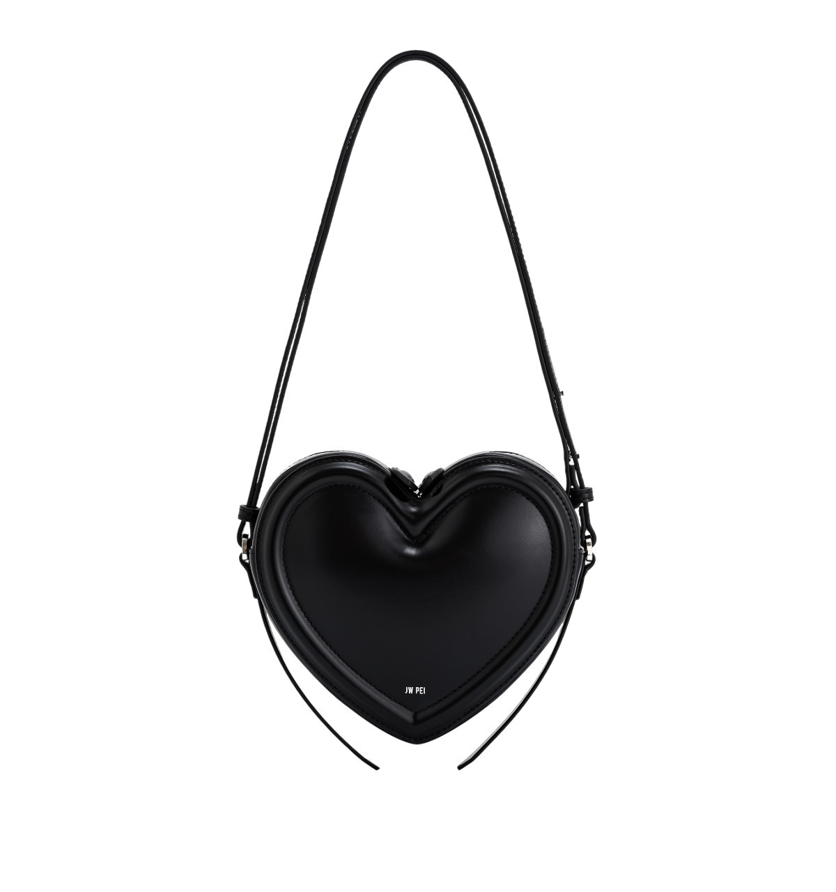 Jw Pei Handbags Arlene Mini Heart shaped Crossbody Bag - Black | Macy's