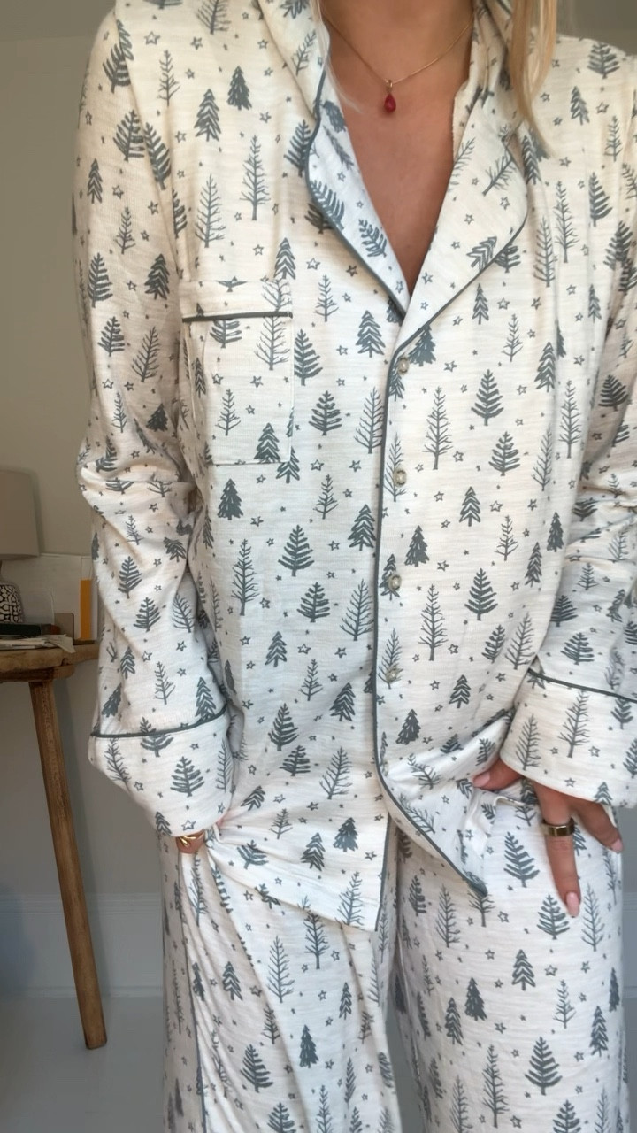 Rounded up some really cute Christmas pajamas! 50% off all sleepwear and outer wear! @splendid wearing a medium 

#LTKSaleAlert #LTKCyberWeek #LTKHoliday