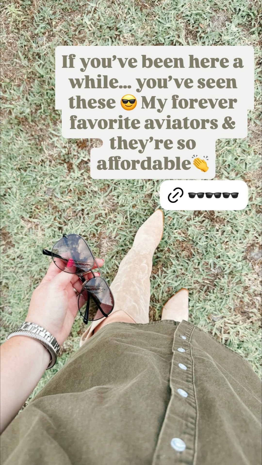 If you’ve been here a while… you’ve seen these 😎 My forever favorite aviators & they’re so  affordable👏 aviator sunglasses | affordable sunglasses | amazon sunglasses | budget fashion find | everyday accessories | classic aviators | women’s sunglasses | neutral accessories | capsule wardrobe staple | timeless style | summer accessories | spring style | vacation outfit | travel essentials | road trip outfit | beach day look | poolside style | casual outfit inspo | elevated basics | street style | cool girl style | model off duty | casual chic | everyday glam | simple outfit upgrade | staple pieces | must have accessories | fashion on a budget | affordable style | everyday fashion

#LTKSaleAlert #LTKdayinmylife #LTKootd