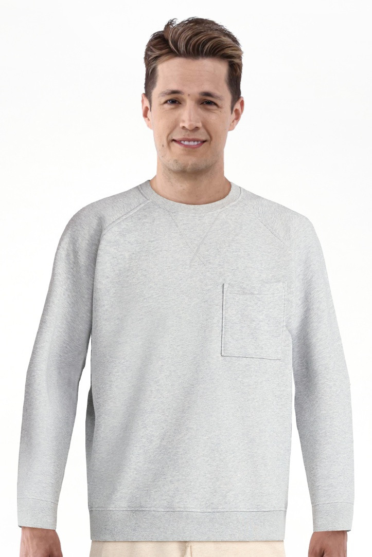 No Boundaries Crewneck Sweatshirt with Long Sleeves, Men's & Big Men's | Walmart (US)