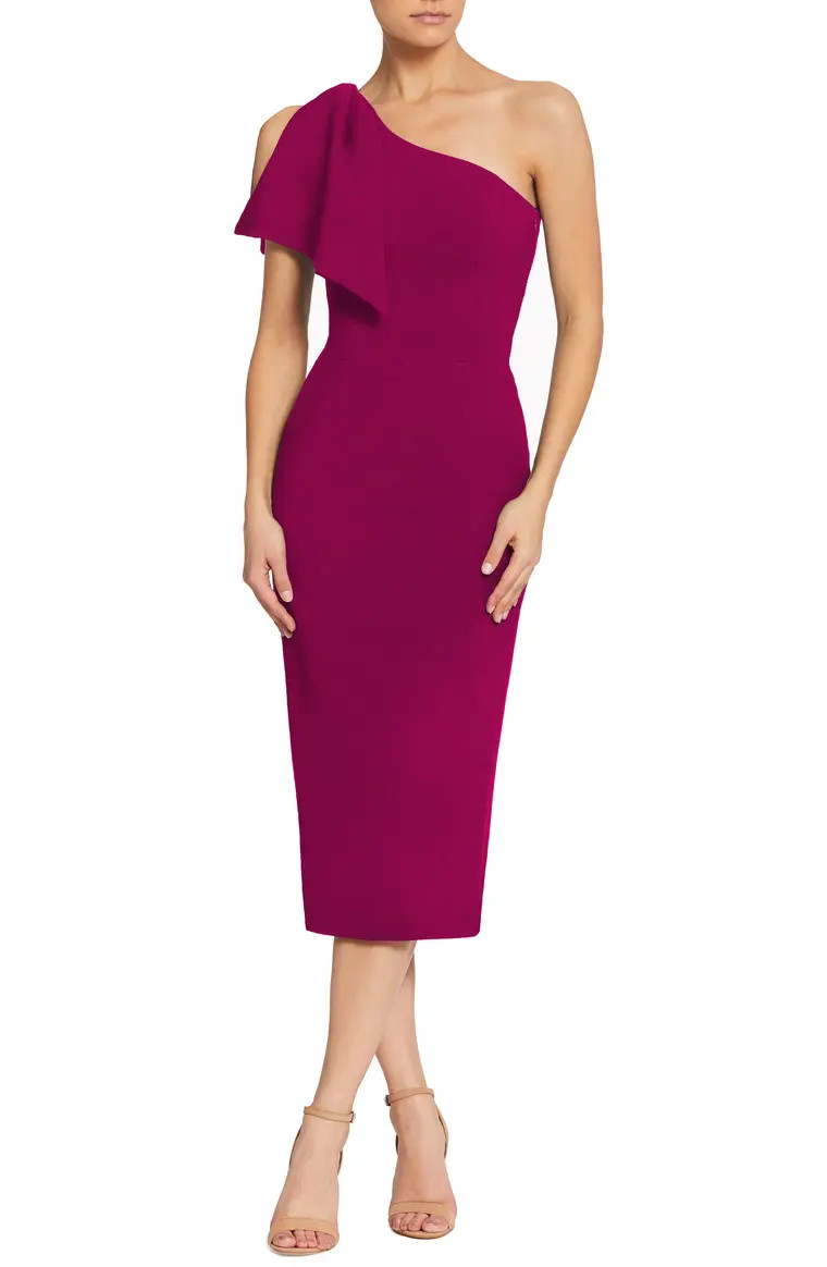 Tiffany One-Shoulder Midi Dress | Nordstrom