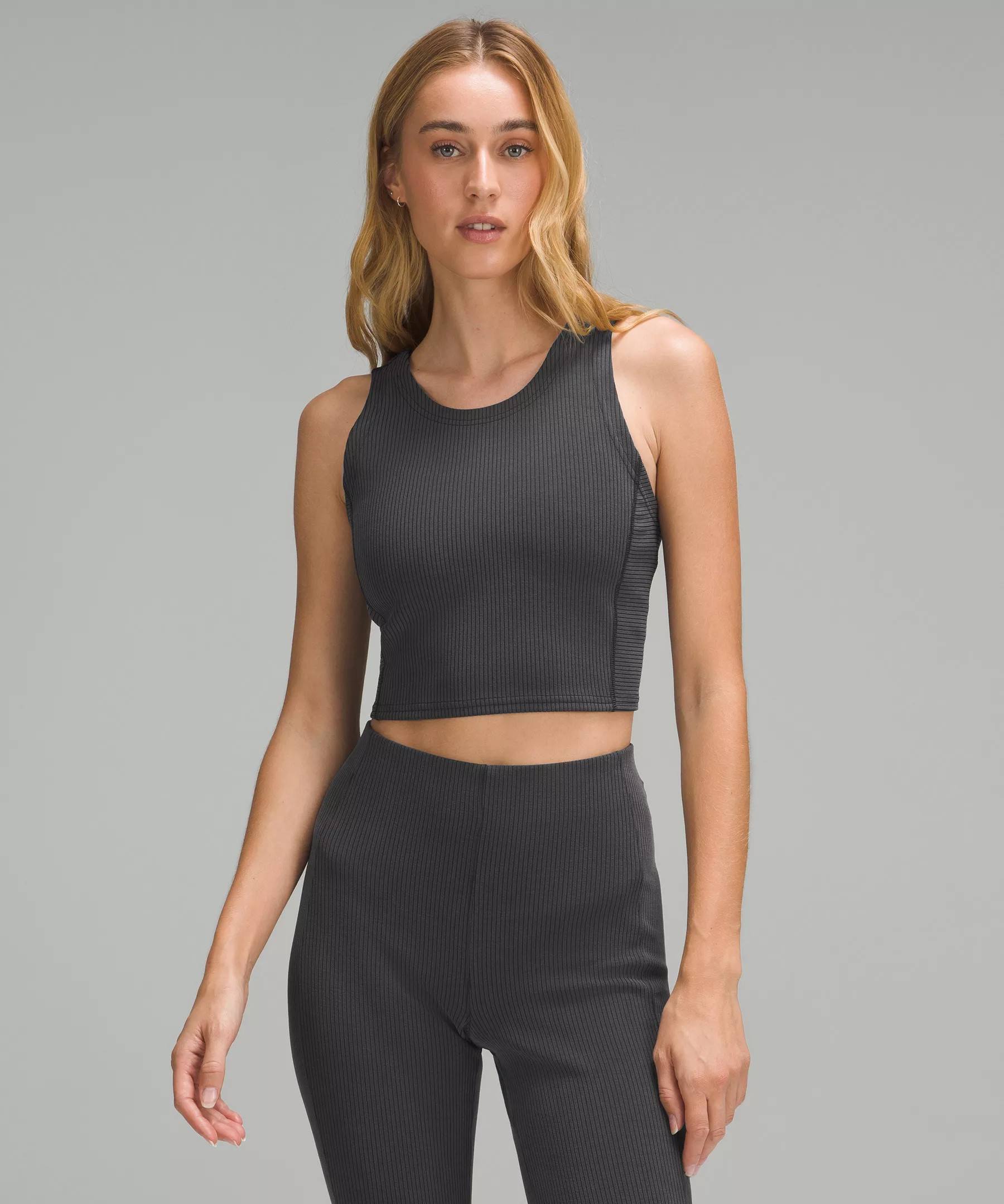 Ribbed Softstreme Cropped Tank Top | Lululemon (US)