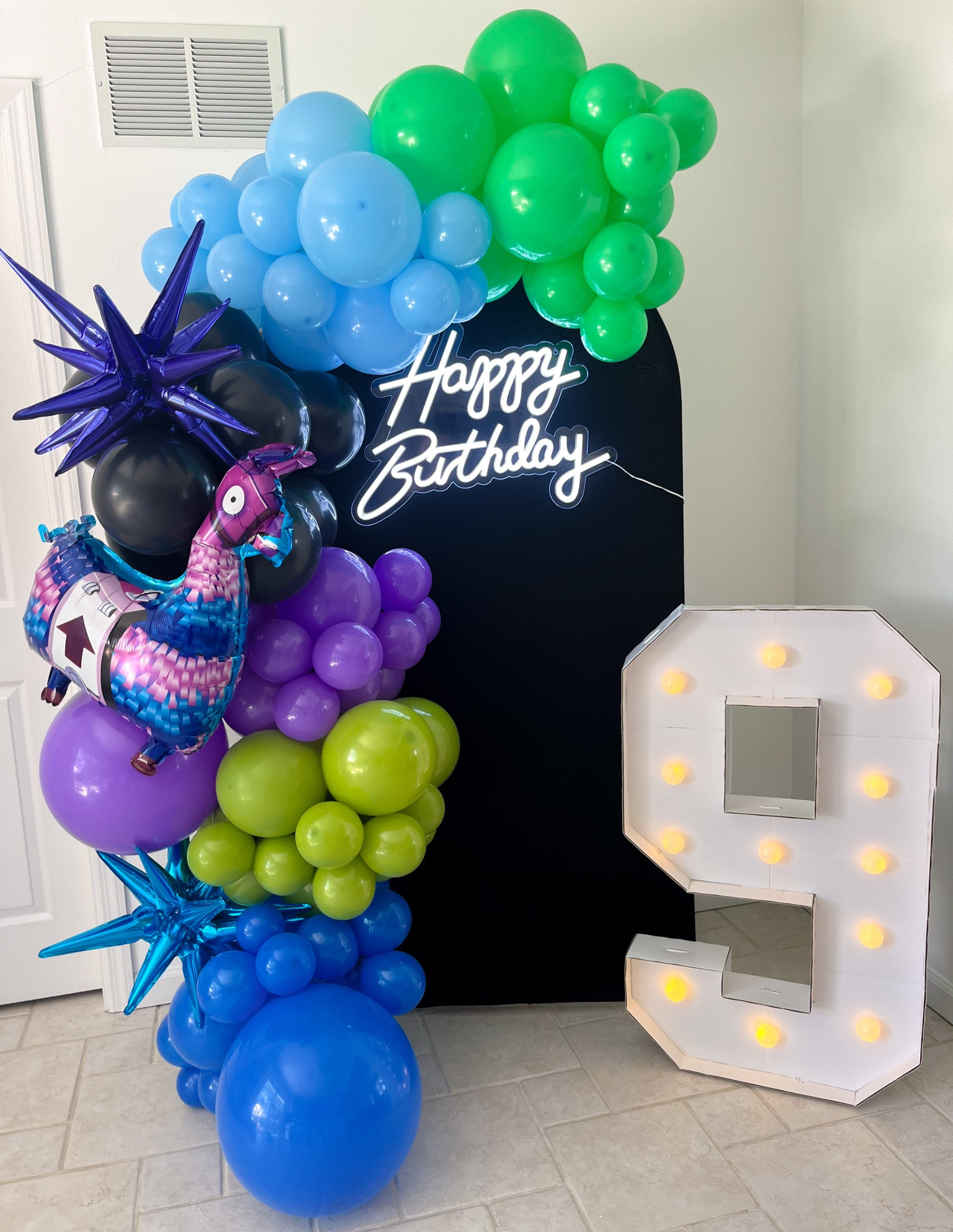 Simple Fortnite birthday backdrop

#LTKparties #LTKkids