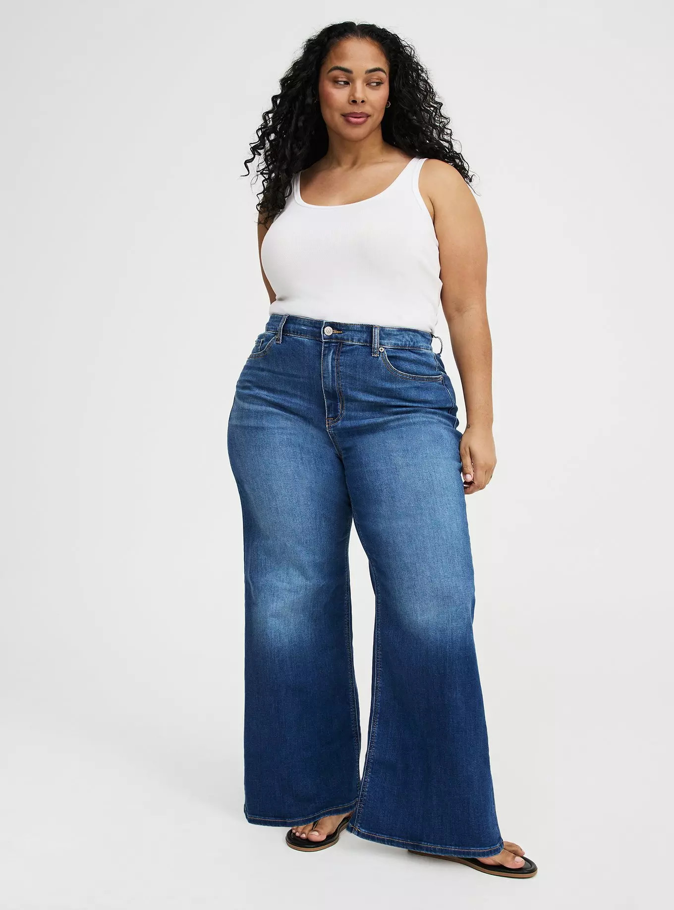 High-Rise Wide-Leg Jean | Torrid (US & Canada)