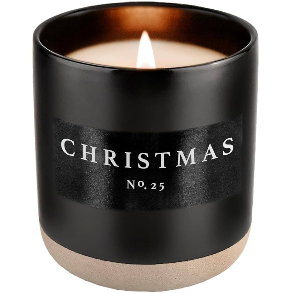 Sweet Water Decor Christmas Candle | Apple Cider, Cinnamon, Fresh Cut Christmas Tree, and Cookies... | Amazon (US)