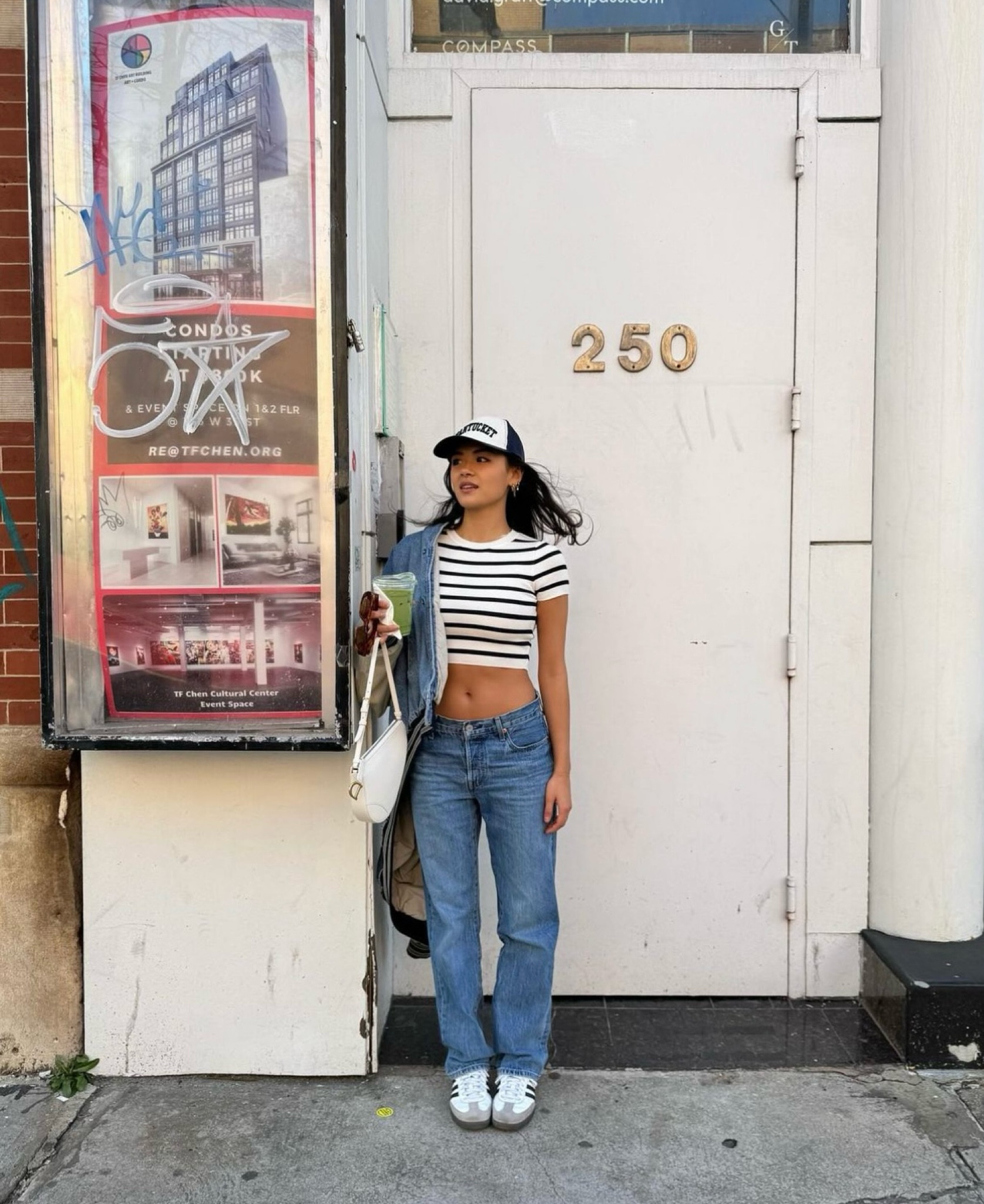wearing my FAVE jeans obsessed with the Levi's 501's in this wash! I'm wearing a 25 x 30 (even tho I normally wear a 26) they are the most perfect jeans ever. Also I'm 5'4 and they don't drag ✨ + my sambas that I wear everyday!! 

#LTKfindsunder100 #LTKshoecrush #LTKSeasonal