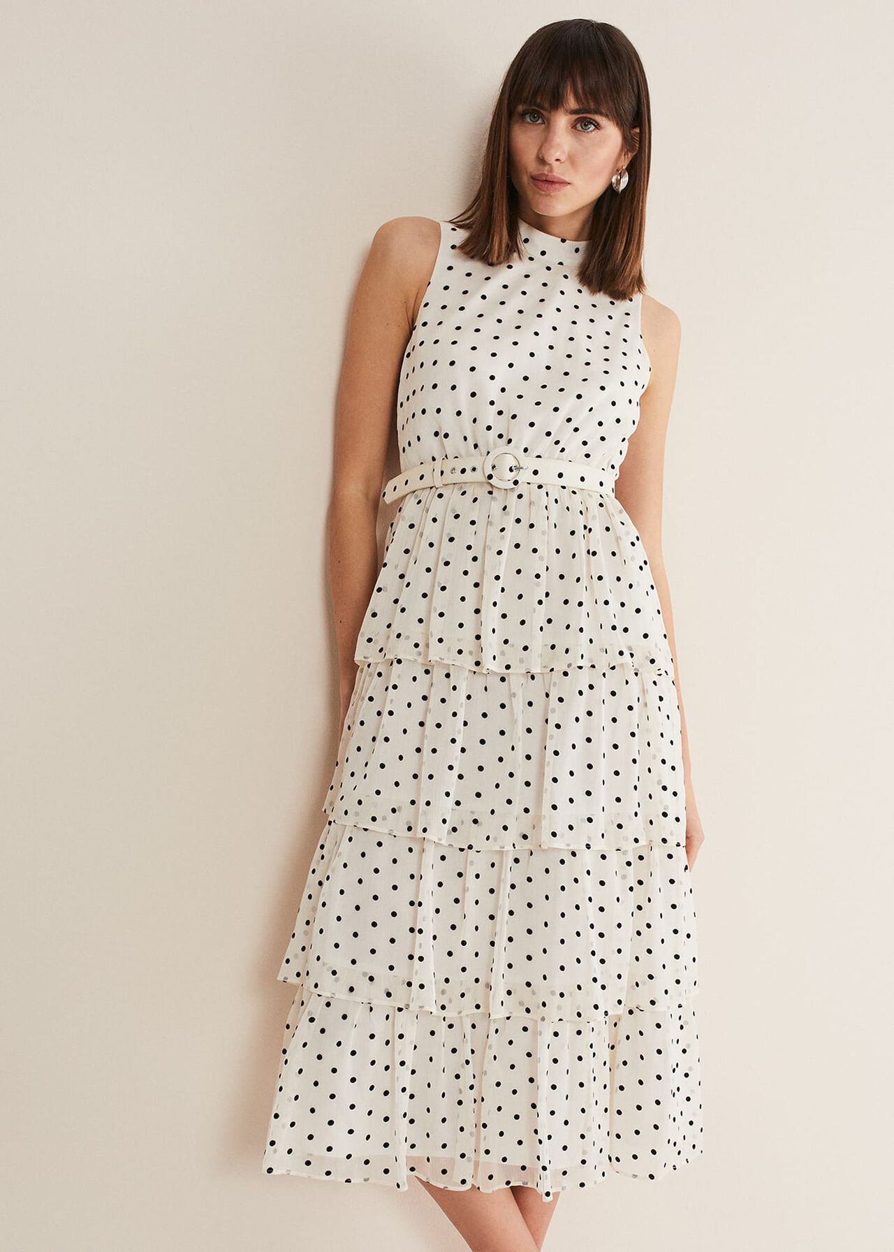 Rita Spot Tulle Dress | Phase Eight (UK)
