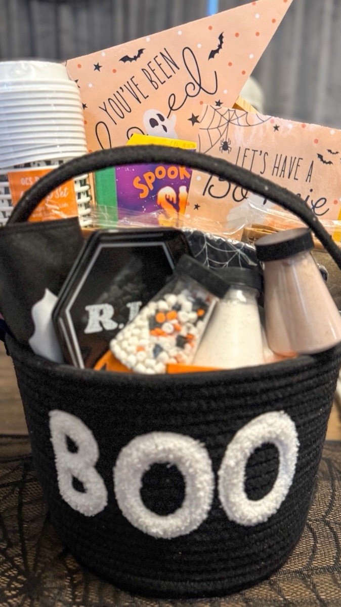 Entering Spooky Season, with my pockets and heart full because let’s be honest Boo Baskets every year add up! Let’s just say this one’s budget friendly and Fun enough to keep this lil Tradition going! 

#BooBasket #boobaskets #boobasketideas #familyfun #familymovienight