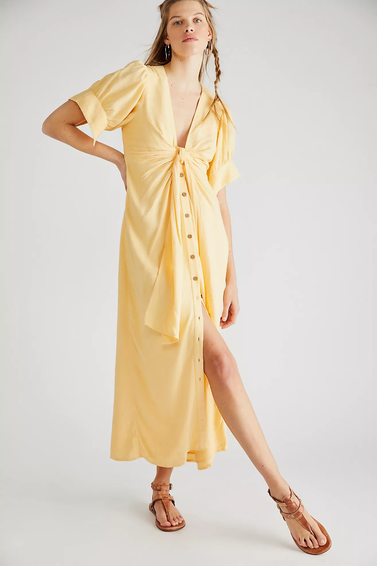 Vintage Summer Midi Dress | Free People (Global - UK&FR Excluded)