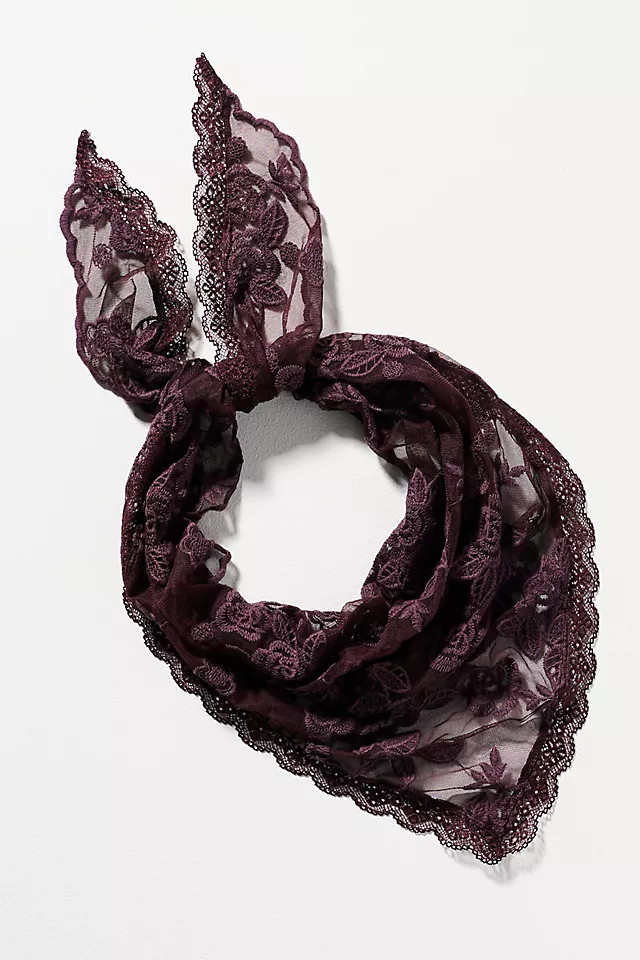 Floral Lace Hair Scarf | Anthropologie (US)