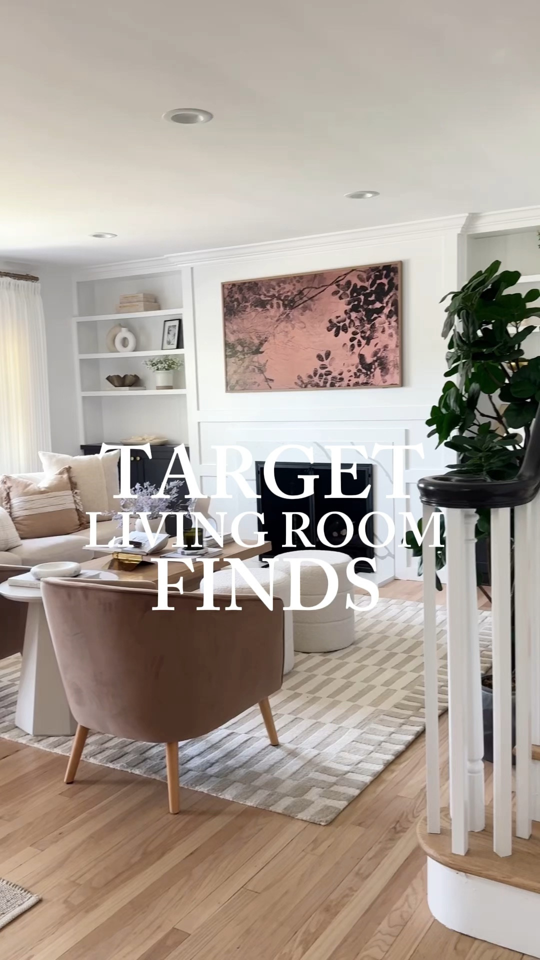 Loving these organic modern living room Target finds. 🤍✨

#LTKHome #LTKStyleTip #LTKSaleAlert