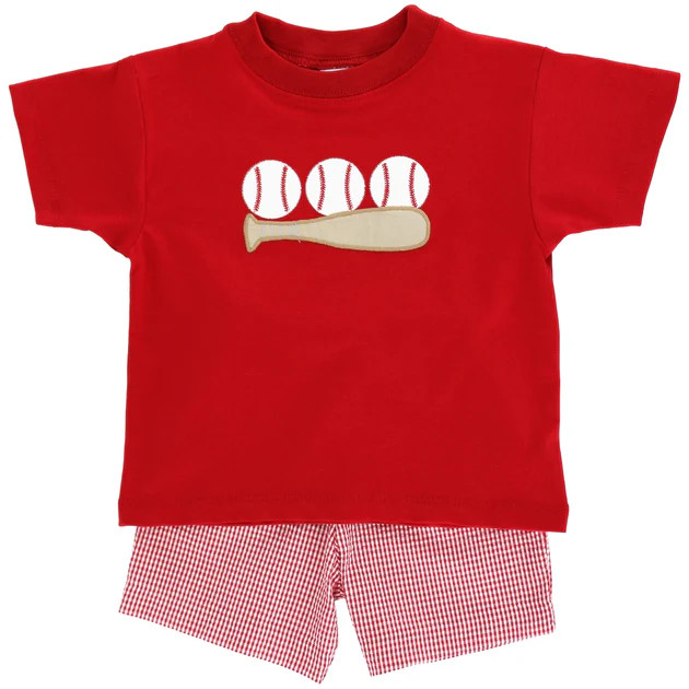 Batter Up - Boys Short Set | The Bailey Boys, inc