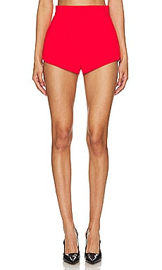 Amanda Uprichard x REVOLVE Kelso Shorts in Crimson from Revolve.com | Revolve Clothing (Global)