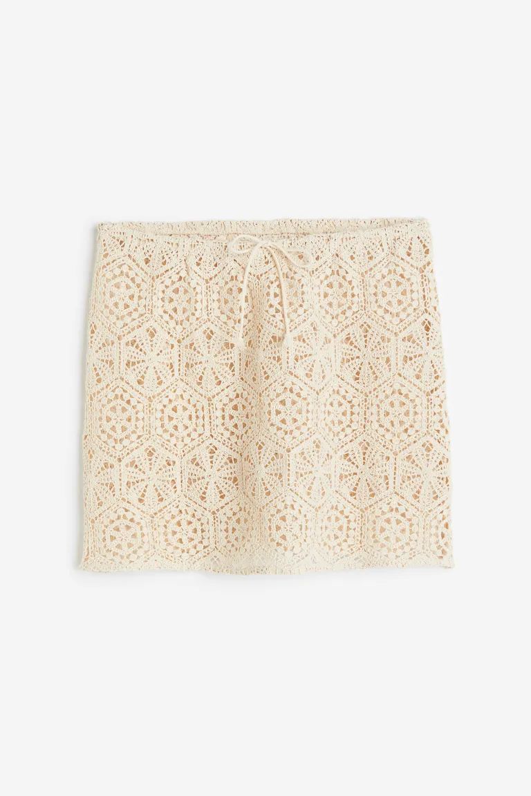 Crochet-look Beach Skirt | H&M (US + CA)