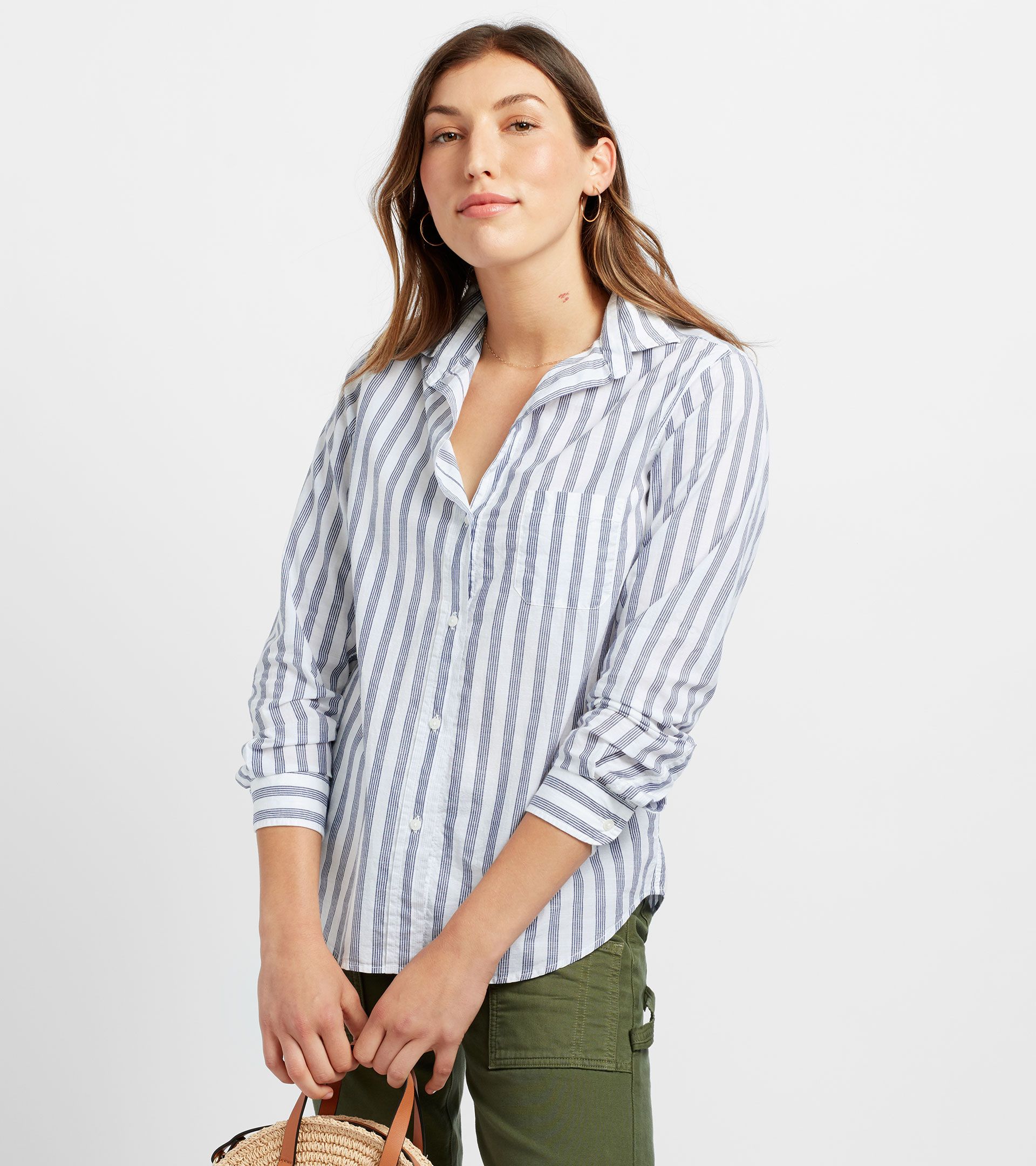 Washed Cotton Sale Stripes | Grayson