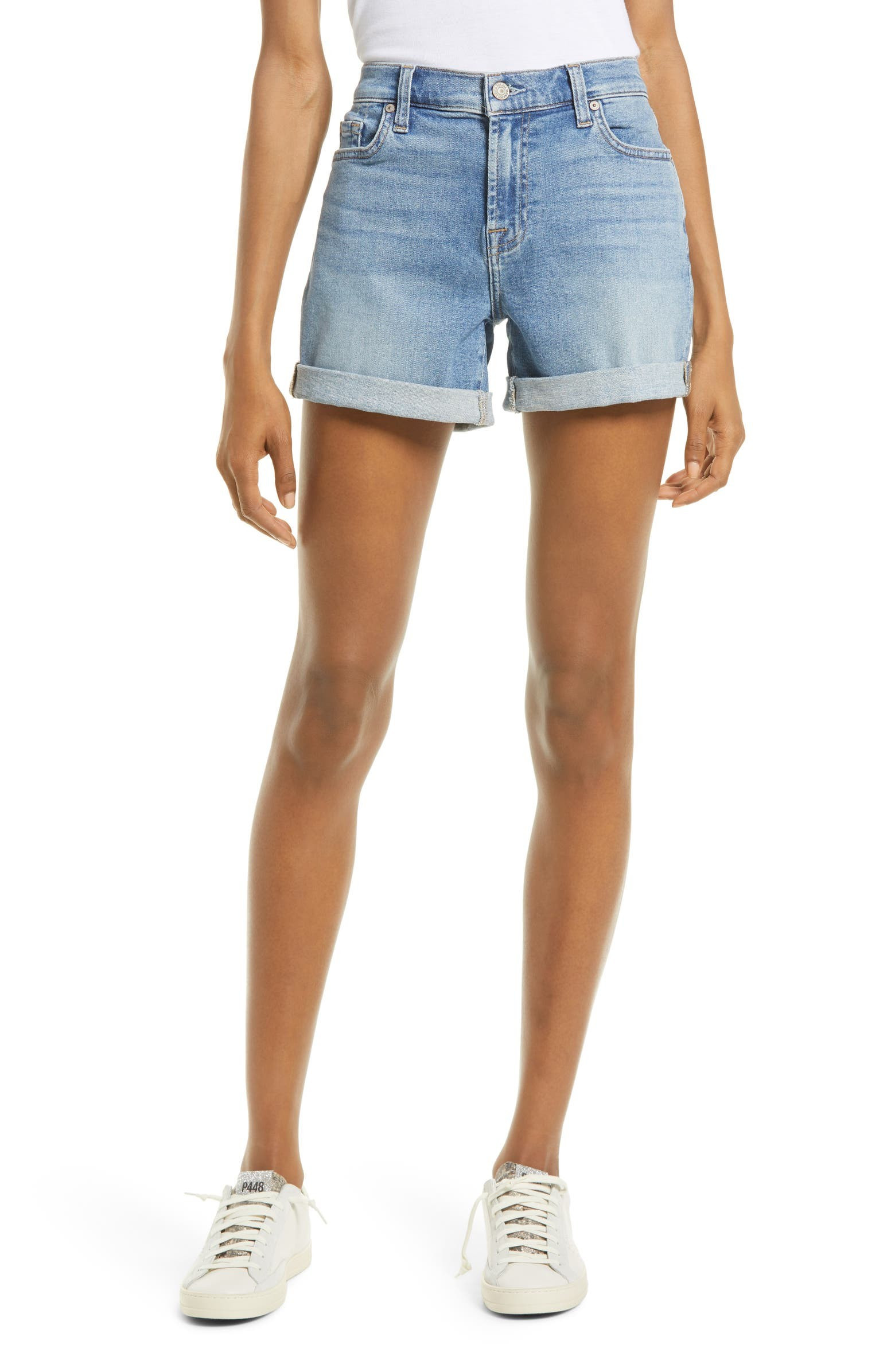 Roll Cuff Denim Shorts | Nordstrom