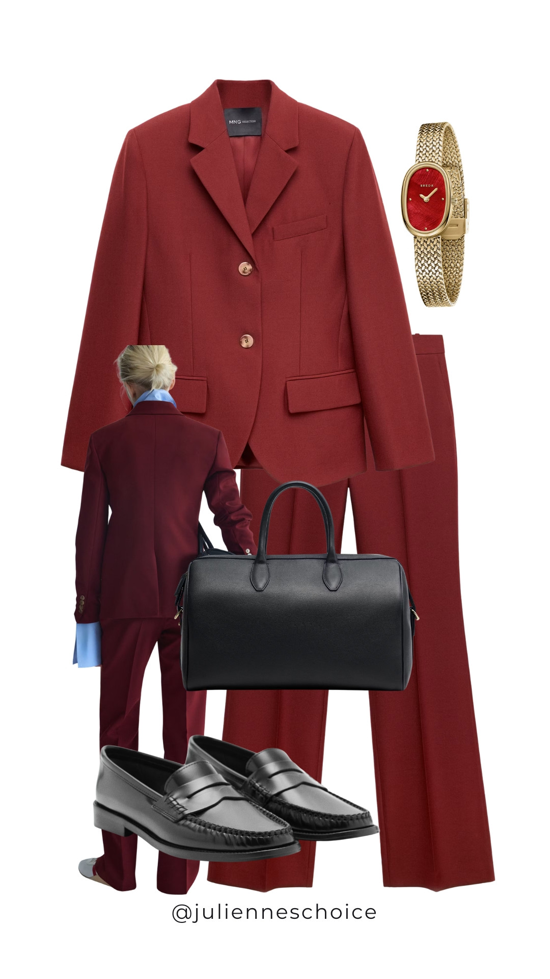 THE FITTED SUIT EDIT

Sharp tailoring is back — but these are the pieces that make it wearable.

Think defined blazers, clean trousers, soft neutrals and simple accessories.✨julienneschoice

Shop the pieces below.

#SuitStyle #FittedSuit #LTKFinds #FallOutfits #LTKootd #LTKSeasonal 

 #LTKSeasonal #LTKWorkwear