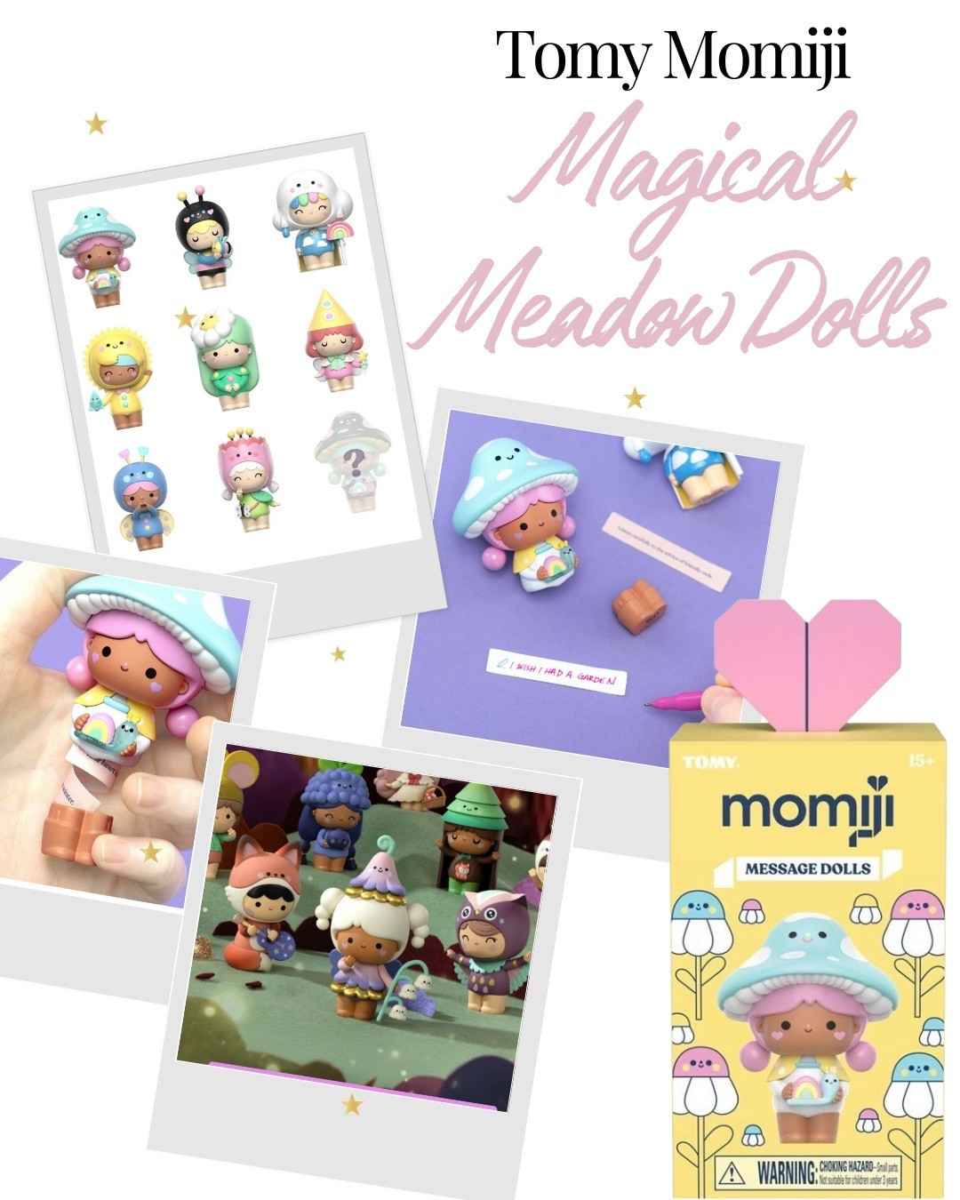 TOMY Momiji Magical Meadow Dolls Blind Box 🌸🍄 | Cute Collectible Dolls

TOMY Momiji Magical Meadow Dolls Blind Box 🌸🍄

Because apparently I needed another tiny doll collection. 😂 These miniature collectible dolls are way too cute to leave at the store.

A blind box full of tiny meadow magic? I’ll take my chances. ✨

#LTKdayinmylife #LTKmomlife #LTKKids