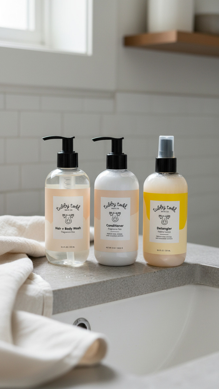 If you’re building a gentle baby bath routine, this Tubby Todd Hair Bundle is such a good find. It includes a baby-safe Hair + Body Wash, nourishing conditioner, and a lightweight detangler that helps keep baby hair soft, smooth, and easy to brush.

Perfect for little ones with fine baby hair or sensitive scalps, and the formula is made with clean, gentle ingredients that won’t irritate delicate skin.

I love using this after bath time to keep baby hair soft, fresh, and tangle-free without harsh chemicals.

Great for:
• newborn & baby bath routines
• sensitive baby scalps
• fine baby hair
• curly hair
• gentle clean baby products 

 #LTKBaby #LTKBump #LTKKids