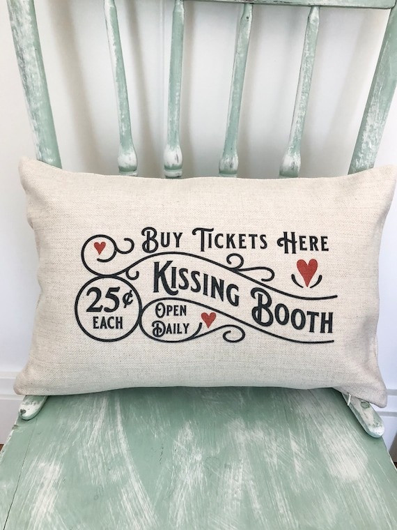 Happy Valentine's Pillow Cover - Valentine's Day Decor - Love Valentine's Day Lumbar Pillow | Etsy (US)