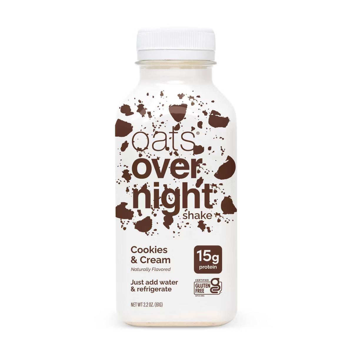 Oats Overnight Cookies and Cream Breakfast Shake - 2.2oz | Target