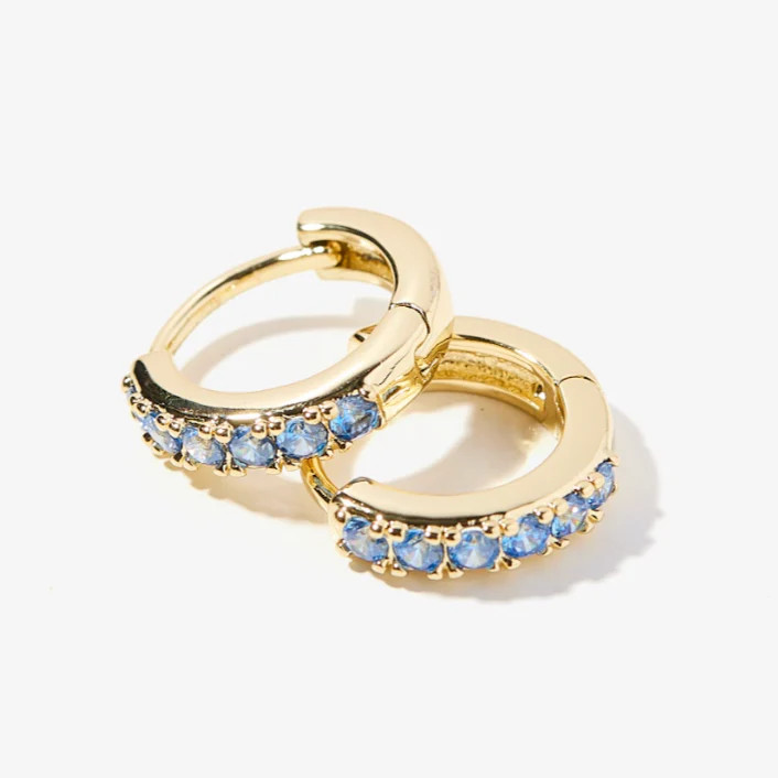 Birthstone Huggie | Allie + Bess