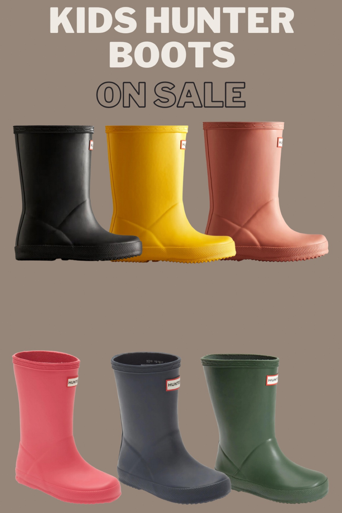 Kids Hunter Boots on sale! 

#LTKsalealert #LTKfamily #LTKkids