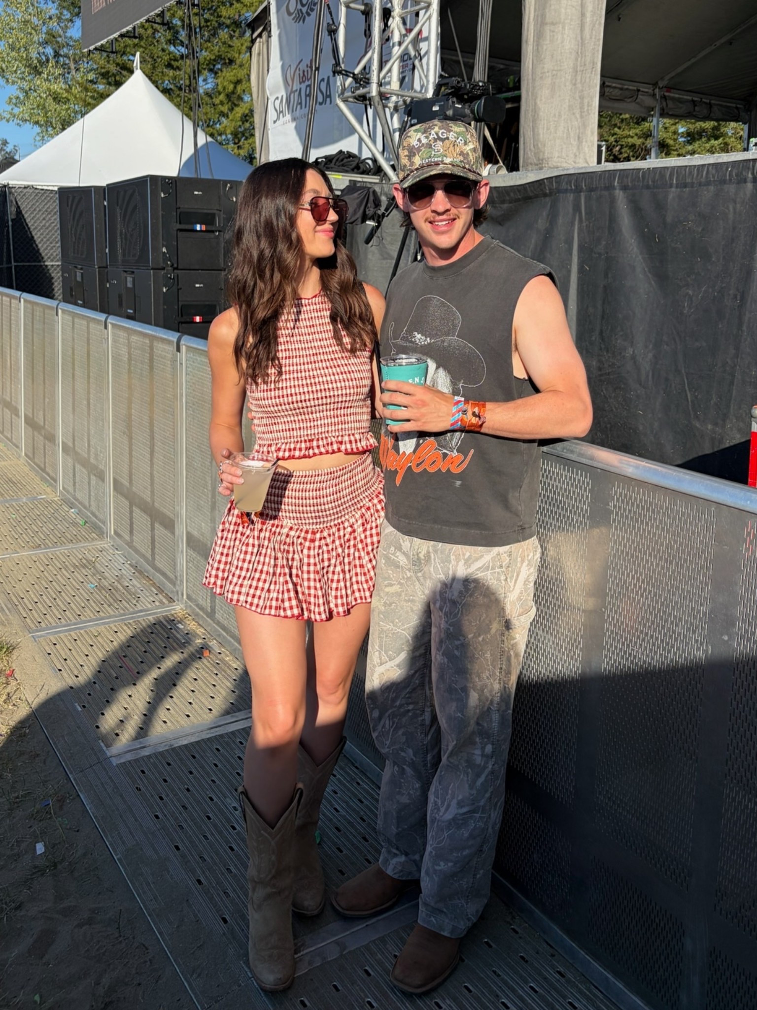 country festival outfit 🍒🤍